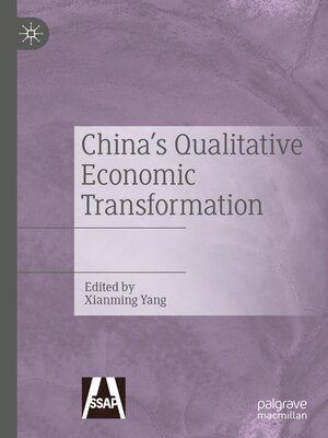 cover image of China's Qualitative Economic Transformation